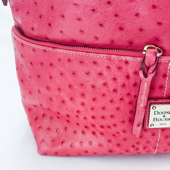 Dooney & Bourke Dillen Hobo Bag, Pink Pebbled Leather, Orig. $298.00 - Picture 2 of 12